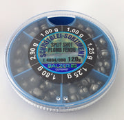 Plombs de pêche 120 grammes fins