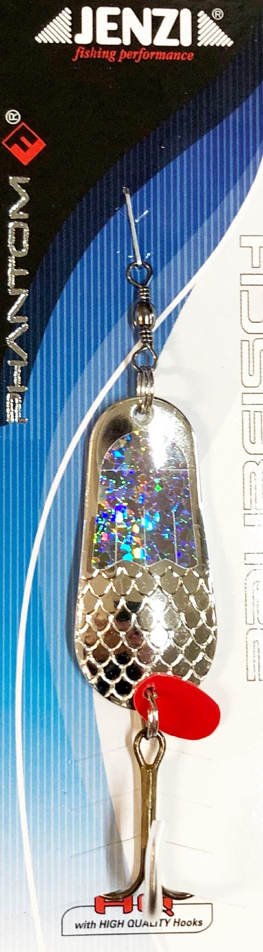 Classic Blinker Prisma Silber 16 Gramm Hechtblinker Raubfischköder
