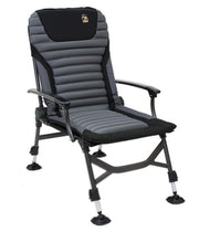 Chaise Behr Trendex Luxus Recliner, fauteuil de pêche, supporte jusqu'à 130 kg, 6,5 kg, dossier réglable en continu