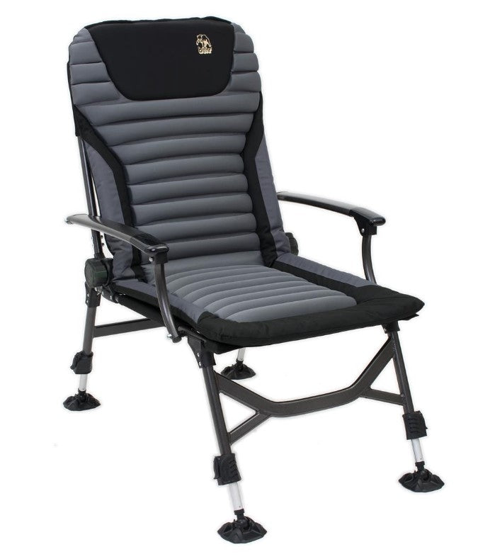 Behr Stuhl Trendex Luxus Recliner Carpstuhl bis 130 kg belastbar 6,5 kg stufenlos verstellbare Rückenlehne