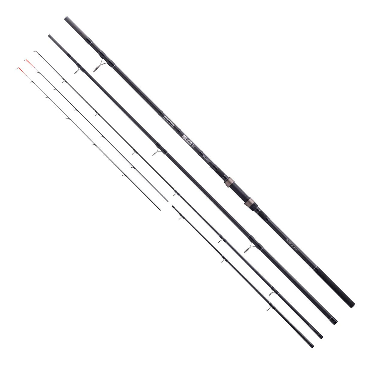 Matze Koch MK ADVENTURE Double Strike Heavy Feeder Naturköder 3,75 Meter 3*2 teilig 1,30 M Transport 360Gramm