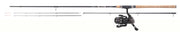 Ensemble de pêche Balzer MK Adventure Winklepicker Combo 2,70 mètres, puissance de lancer 70 grammes, 2 brins, poignée en liège, 195 grammes, 1,42 mètre d'encombrement