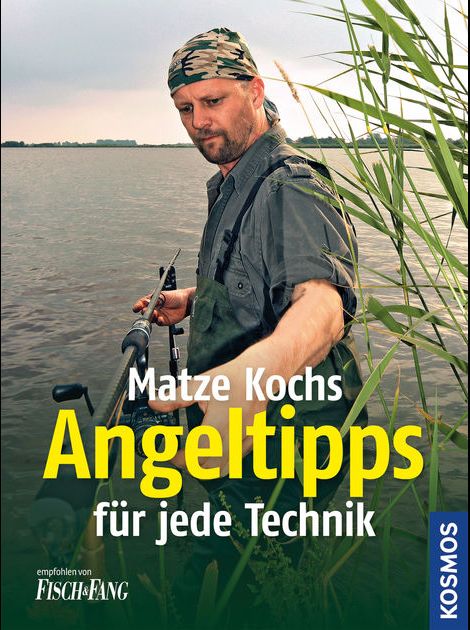 Livre de conseils de pêche de Matze Koch pour chaque technique de pêche