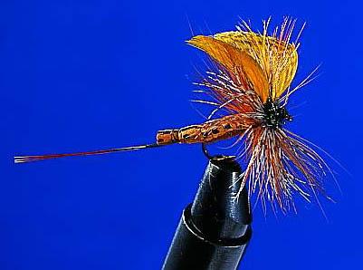 Trockenfliege Cork Mayfly Yellow