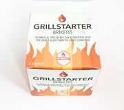 Grillstarter Briketts Grillanzünder 3er Packung Anzündbriketts