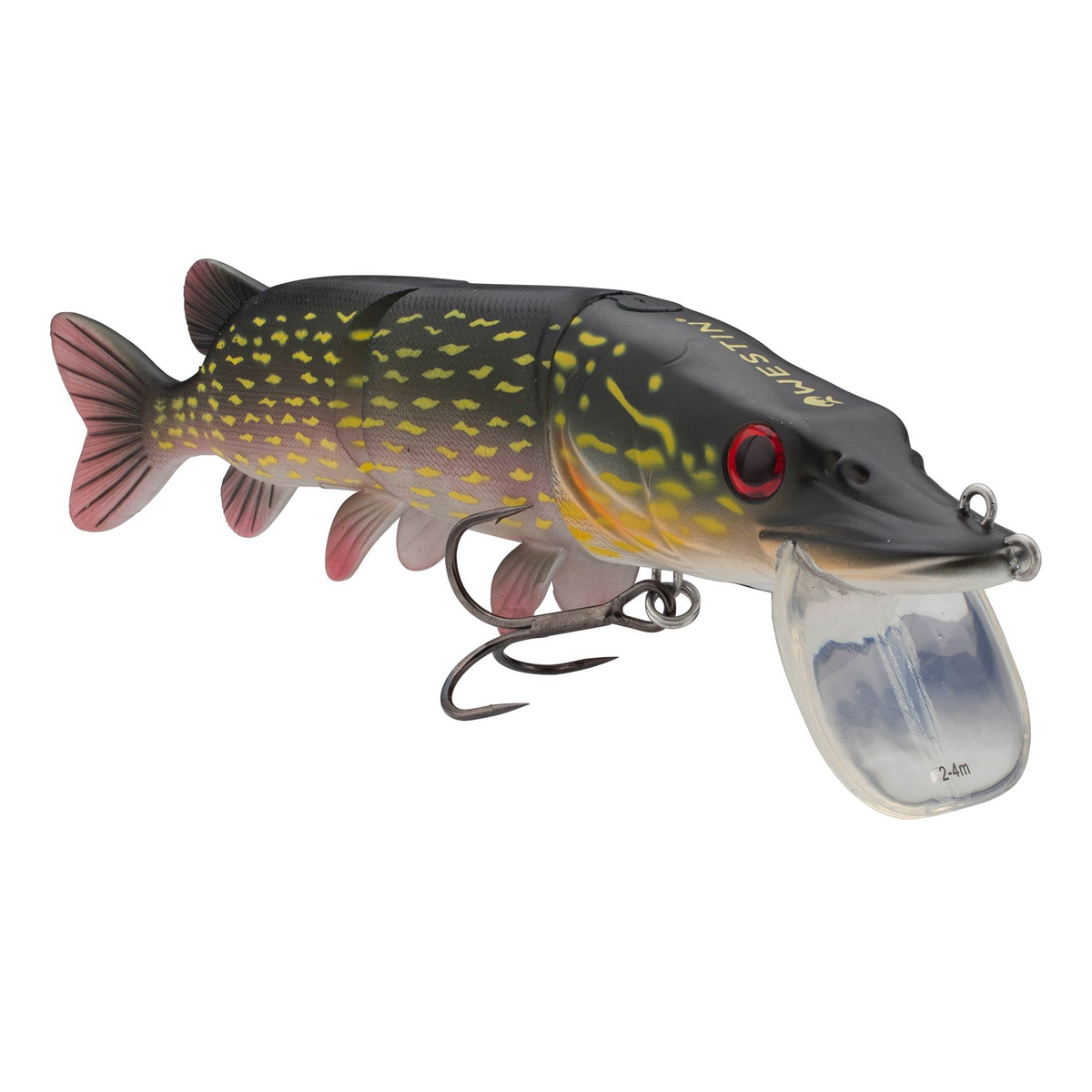 Kinetic Westin Mike The Pike - Softbait Wobbler