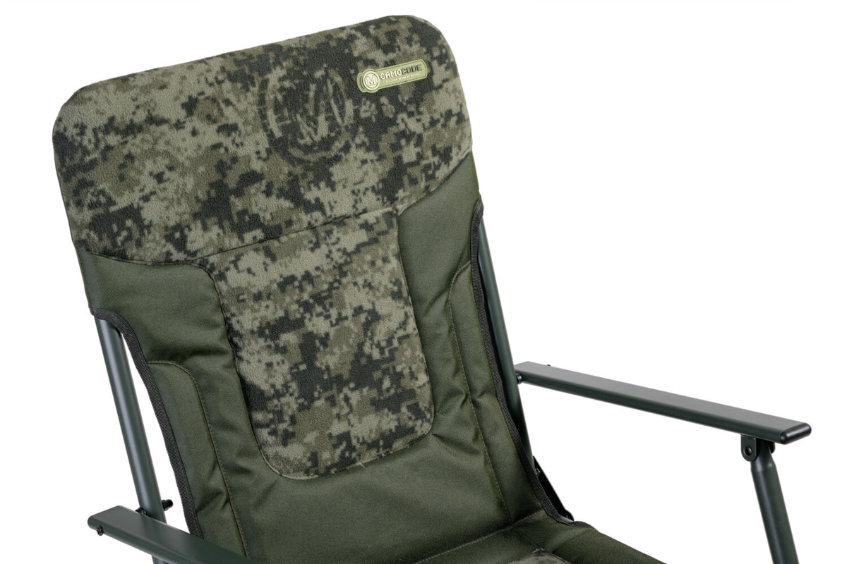 Mivardi Angelstuhl Chair CamoCode Express Carpstuhl bis 140 kg belastbar Klappangelstuhl