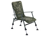 Mivardi Angelstuhl Chair CamoCode Express Carpstuhl bis 140 kg belastbar Klappangelstuhl