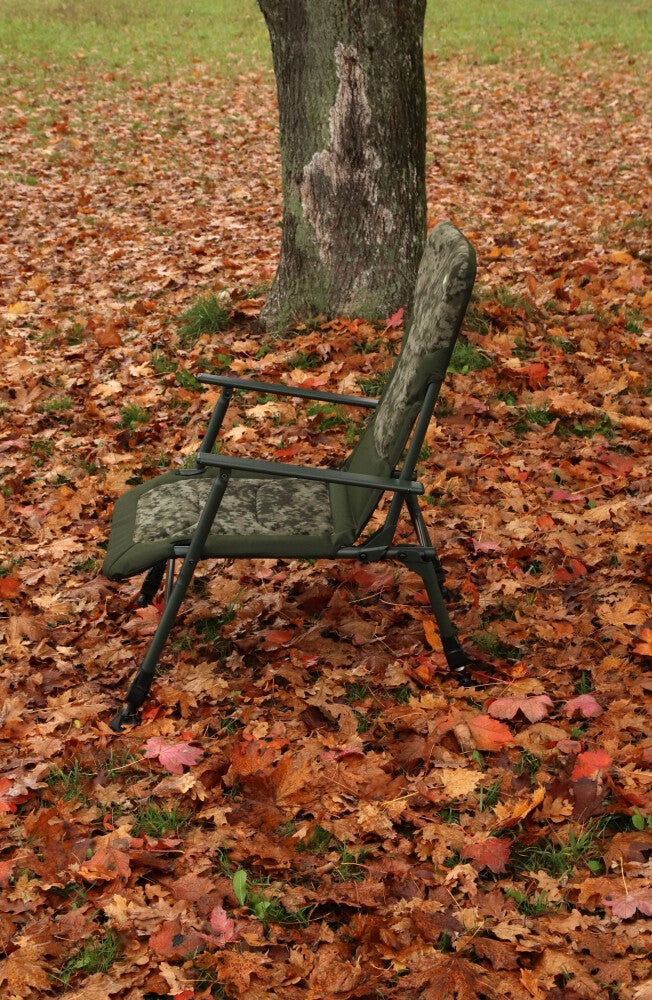 Mivardi Angelstuhl Chair CamoCode Express Carpstuhl bis 140 kg belastbar Klappangelstuhl