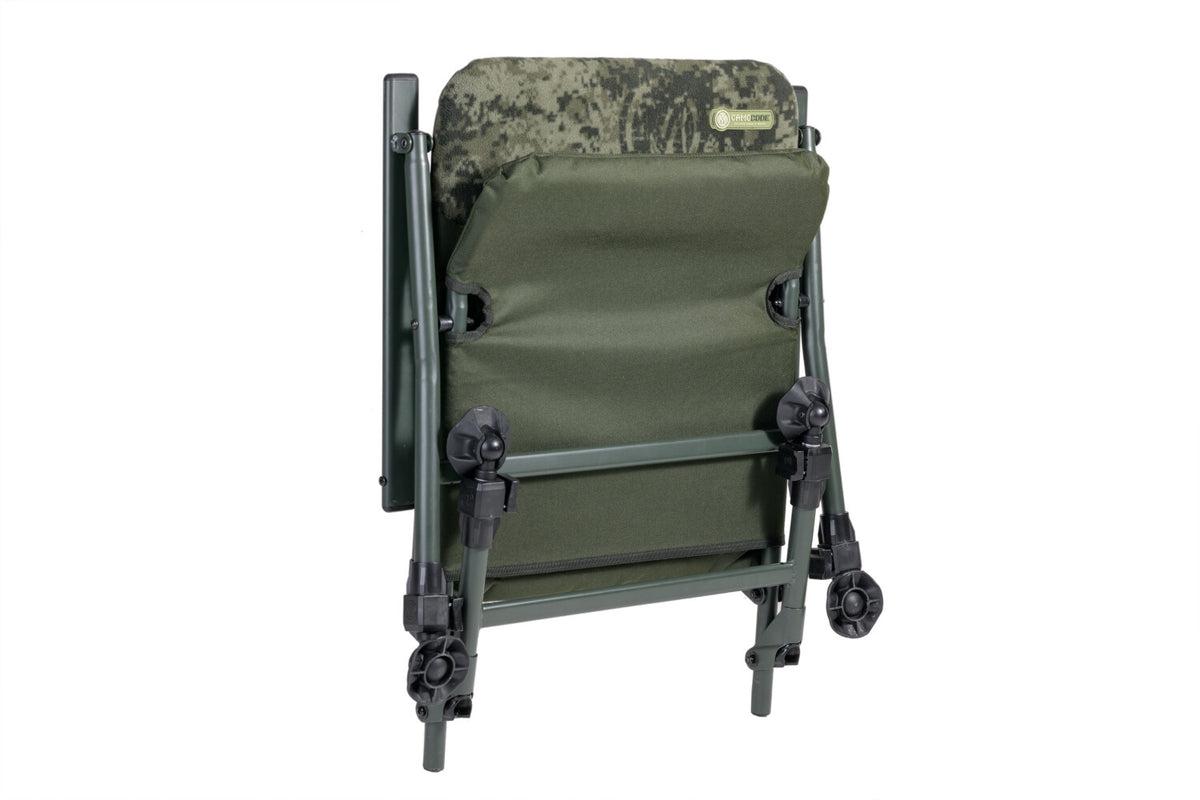Mivardi Angelstuhl Chair CamoCode Express Carpstuhl bis 140 kg belastbar Klappangelstuhl
