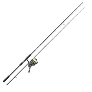 Balzer MK Adventure Combo Zander/Hecht 2,55 Meter 19 bis 63 Gramm mit Angelrolle und geflochtener Angelschnur