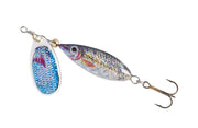 Wobbler MK Flattermann 4 cm 12 grammes décor poisson blanc leurre de pêche coulant leurre carnassier
