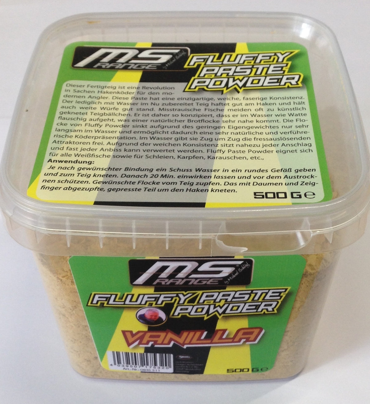 MS Range Fluffy Paste Powder Teig Vanille