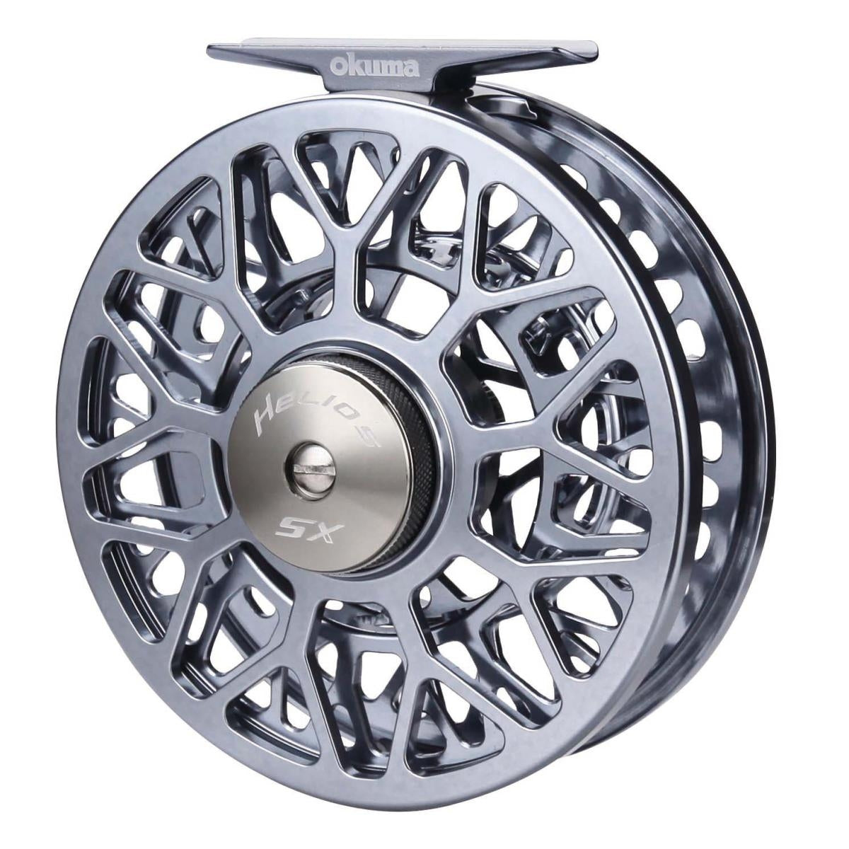 Okuma Helios SX HSX 4/5 Fliegenrolle 7 kg Bremskraft 130 Gramm 3 Kugellager 25 cm Schnureinzug
