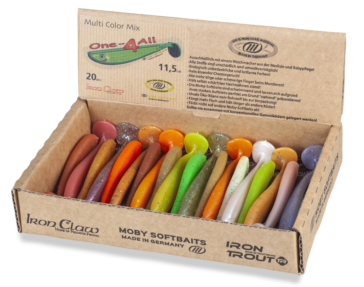 Moby Softbaits One-4 All Länge 11,5 cm versch. Farben