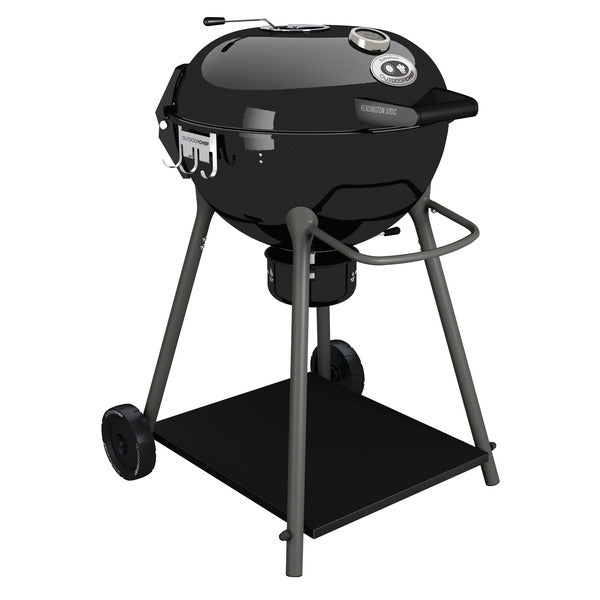 Barbecue charbon de bois Outdoorchef Kensington 570 C, barbecue boule, noir