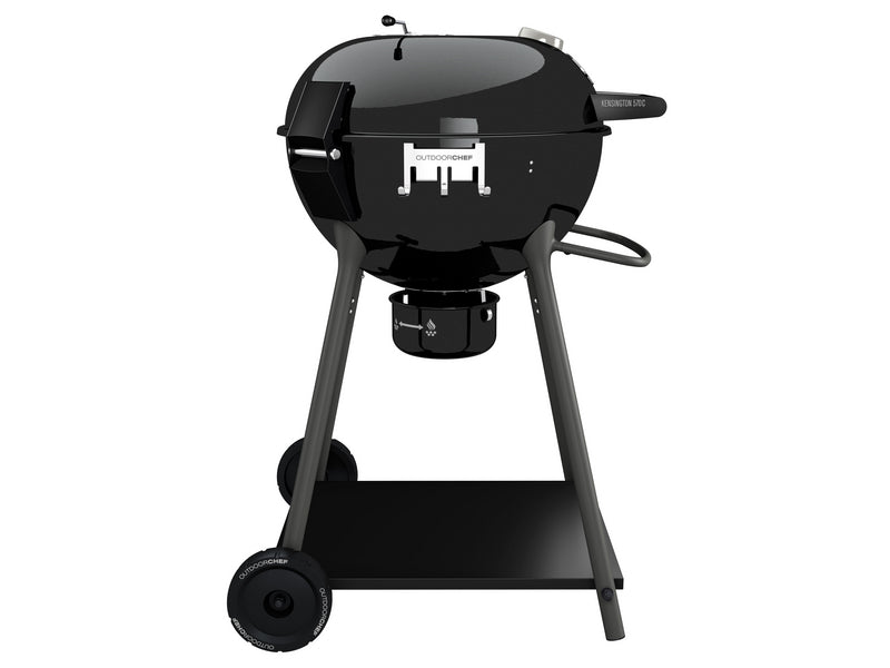 Barbecue charbon de bois Outdoorchef Kensington 570 C, barbecue boule, noir