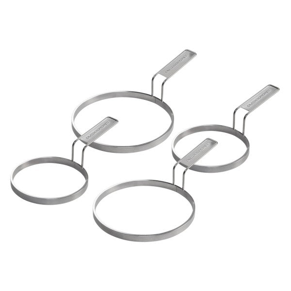 Outdoorchef Pfannenkuchen Ring Set aus Edelstahl