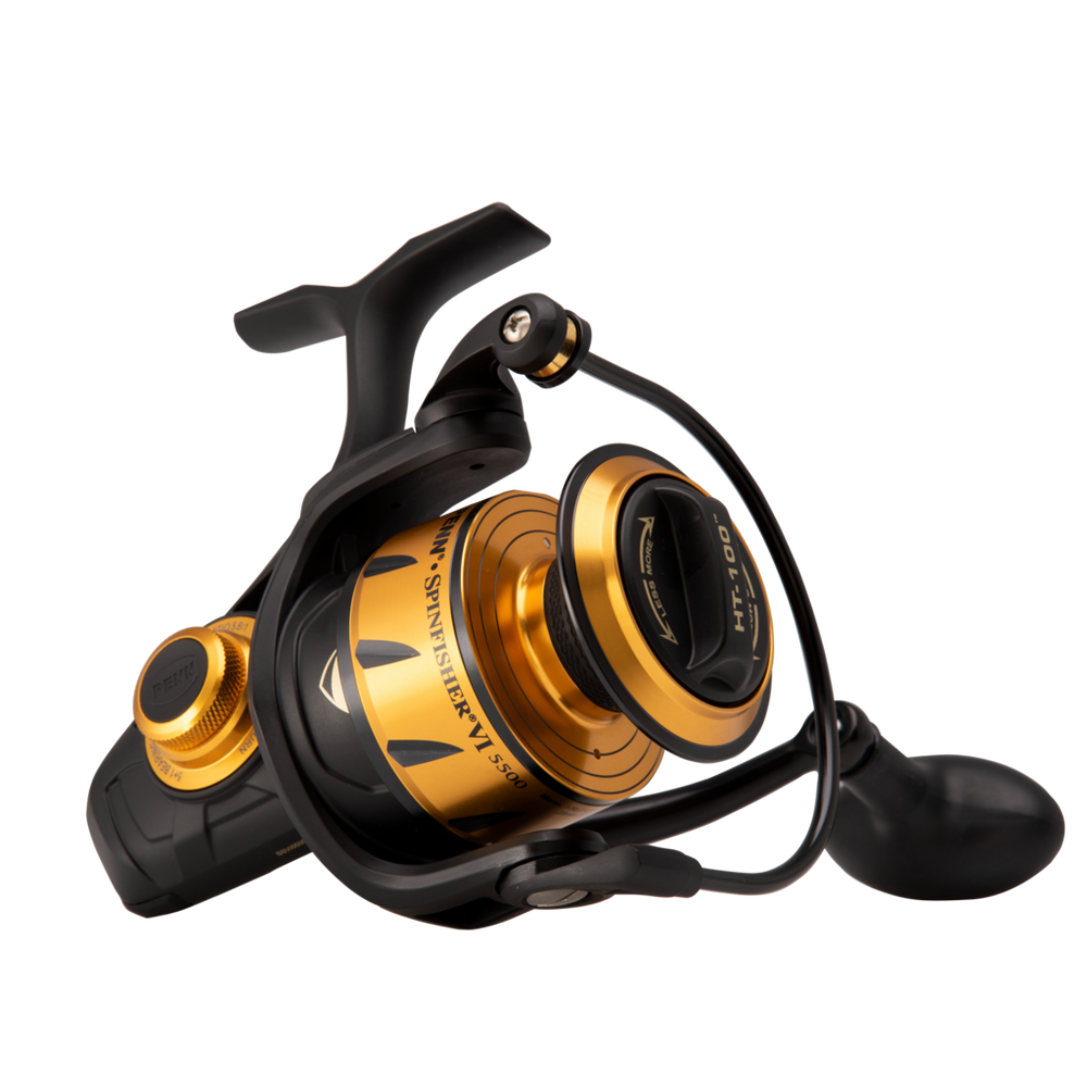 Penn Spinfisher VI SSVI 7500 Angelrolle 0,38 mm 300 Meter 6 Kugellager 751 Gr. 4,7 : 1