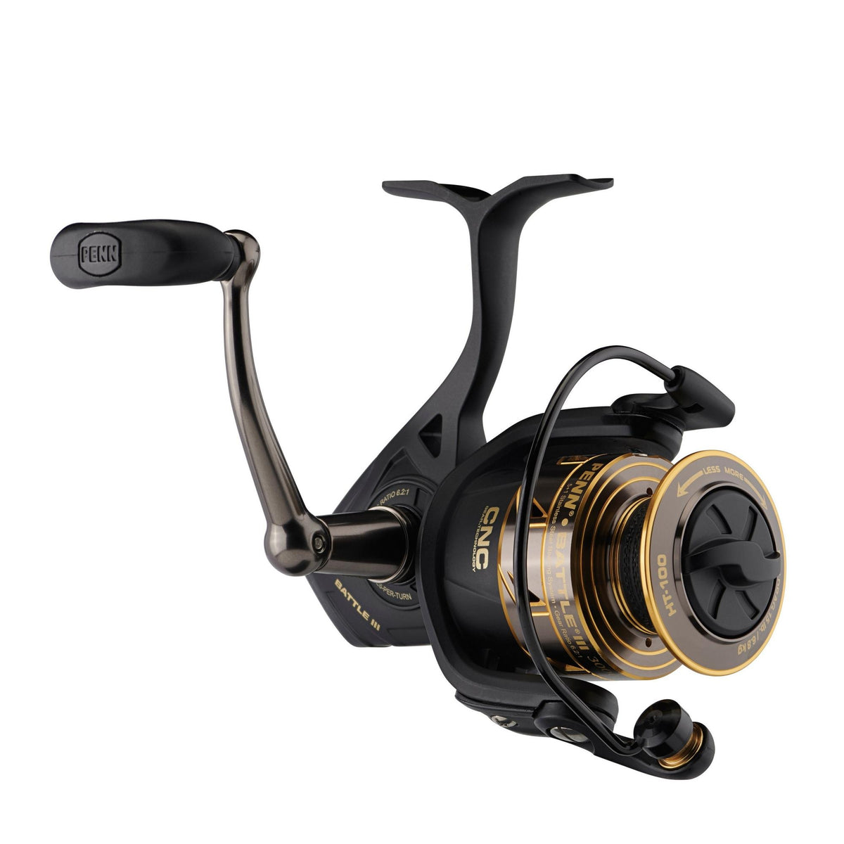 Penn Battle III 2000 Angelrolle mit Frontbremse