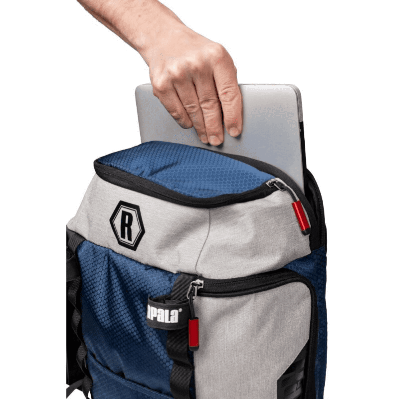 Rapala Countdown Angelrucksack Backpack mit Angelrutenhalter  Zangenhalter und toller Ausstattung