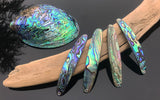 Barrette en nacre Paua Premium 9 cm barrette en nacre
