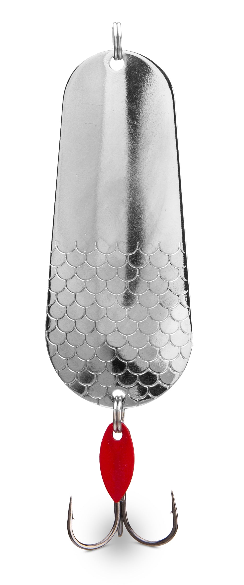 Raubfischblinker silber klassische Form 10 Gramm