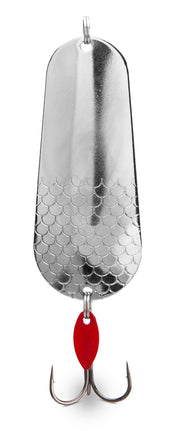 Raubfischblinker silber klassische Form 10 Gramm
