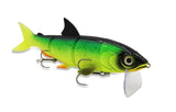 Leurre hybride pour poissons carnassiers RenkyOne Fishing Ghost, 25 cm, couleur Green Inferno