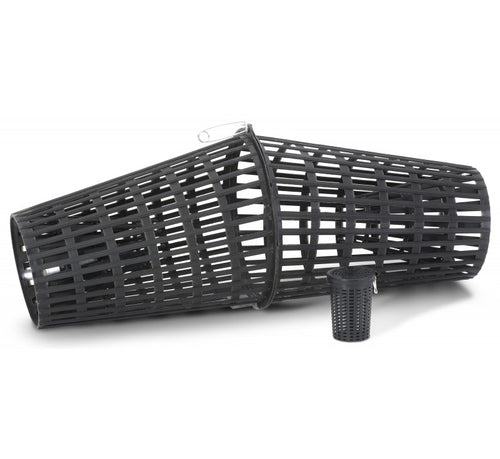 Nasse pliable pour poissons, anguilles, écrevisses, env. 64 cm de long, 25 cm de diamètre