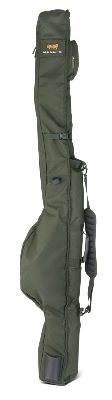 Anaconda Triple Jacket 12ft. Rutentasche für Karpfenruten Rutenfutteral für bis zu 3 Angelruten