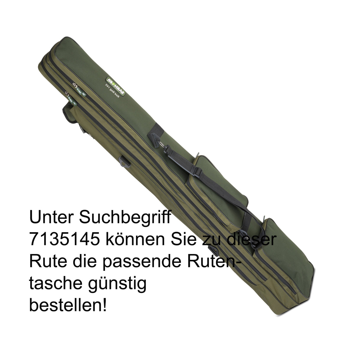Balzer MK Adventure Combo Zander/Hecht 2,55 Meter 19 bis 63 Gramm mit Angelrolle und geflochtener Angelschnur