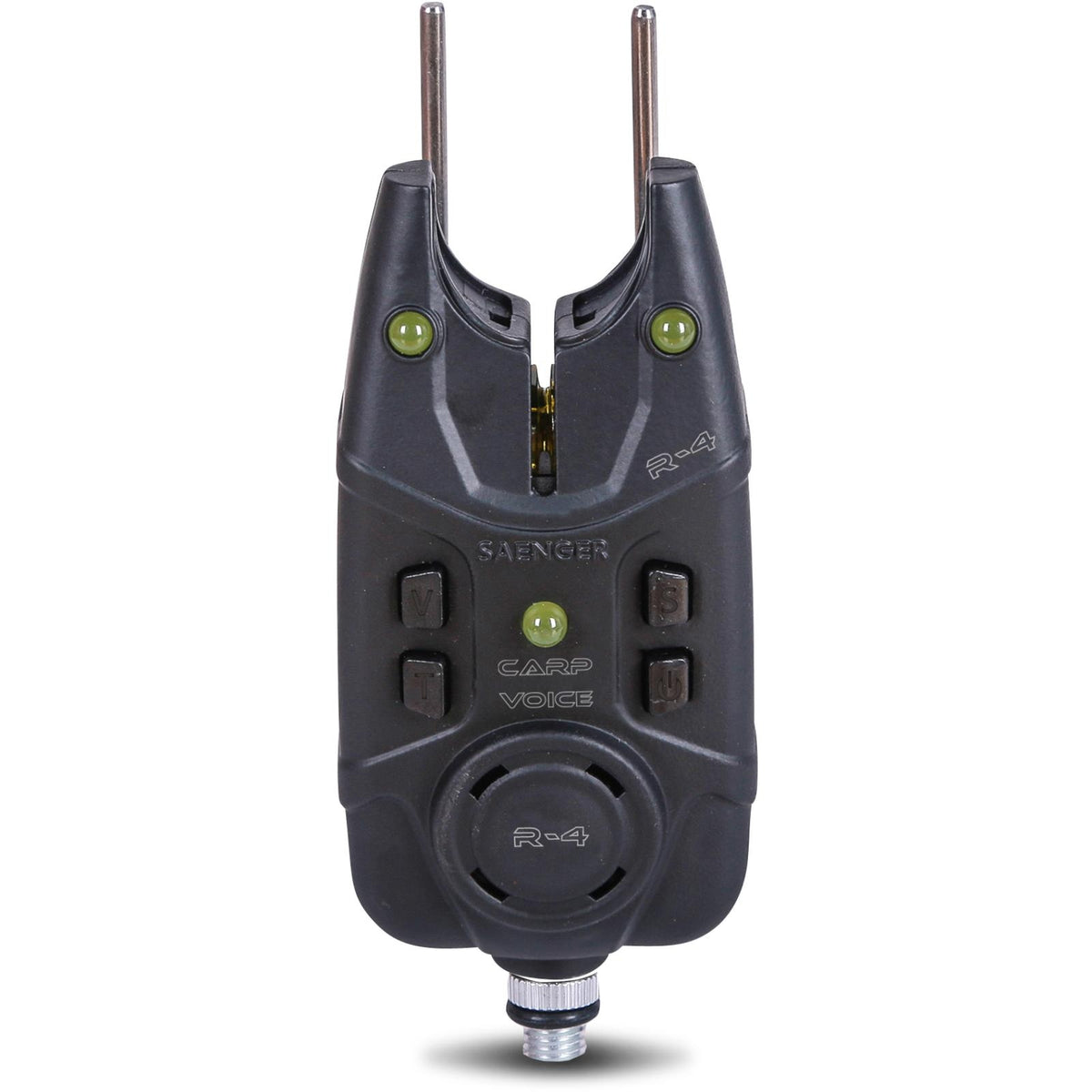 Sänger Carp Voice R-4 4 + 1 Funkbissanzeiger Set mit Radio Control und verstellbarem Ton, Lautstärke, Sensibilität