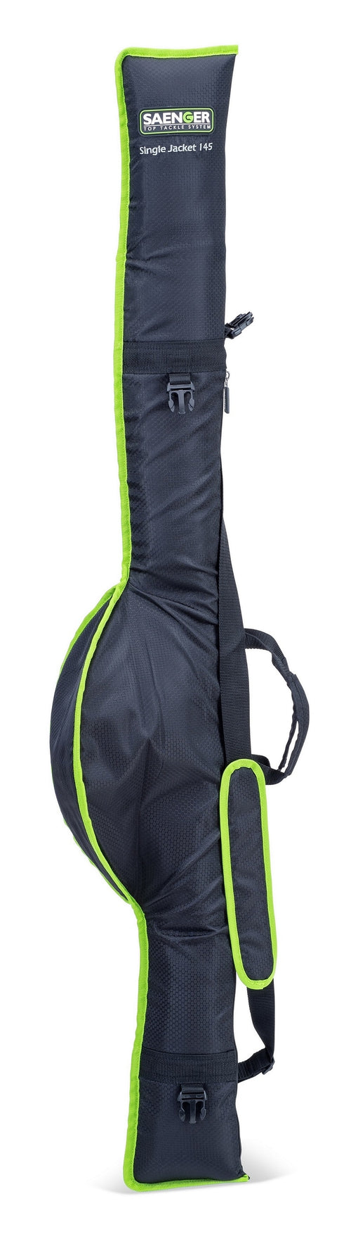Sänger Single Rod Bag Länge 125 cm Rutenfutteral angeln für 1 Angelrute Telekoprute und Steckrute