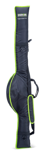 Sänger Single Rod Bag Länge 145 cm Rutenfutteral angeln für 1 Angelrute Telekoprute und Steckrute