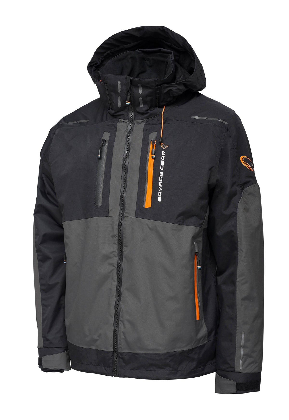 savage-gear-WP-Performance-Jacket-XL-Black-Ink-Grey-anglerkleidung-outdoorkleidung-2