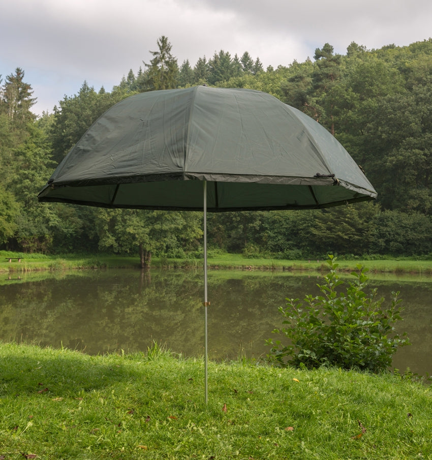 Anaconda Shelter Schirmzelt Angelschirmzelt Durchmesser 240 cm 3 Meter Bogenspannweite