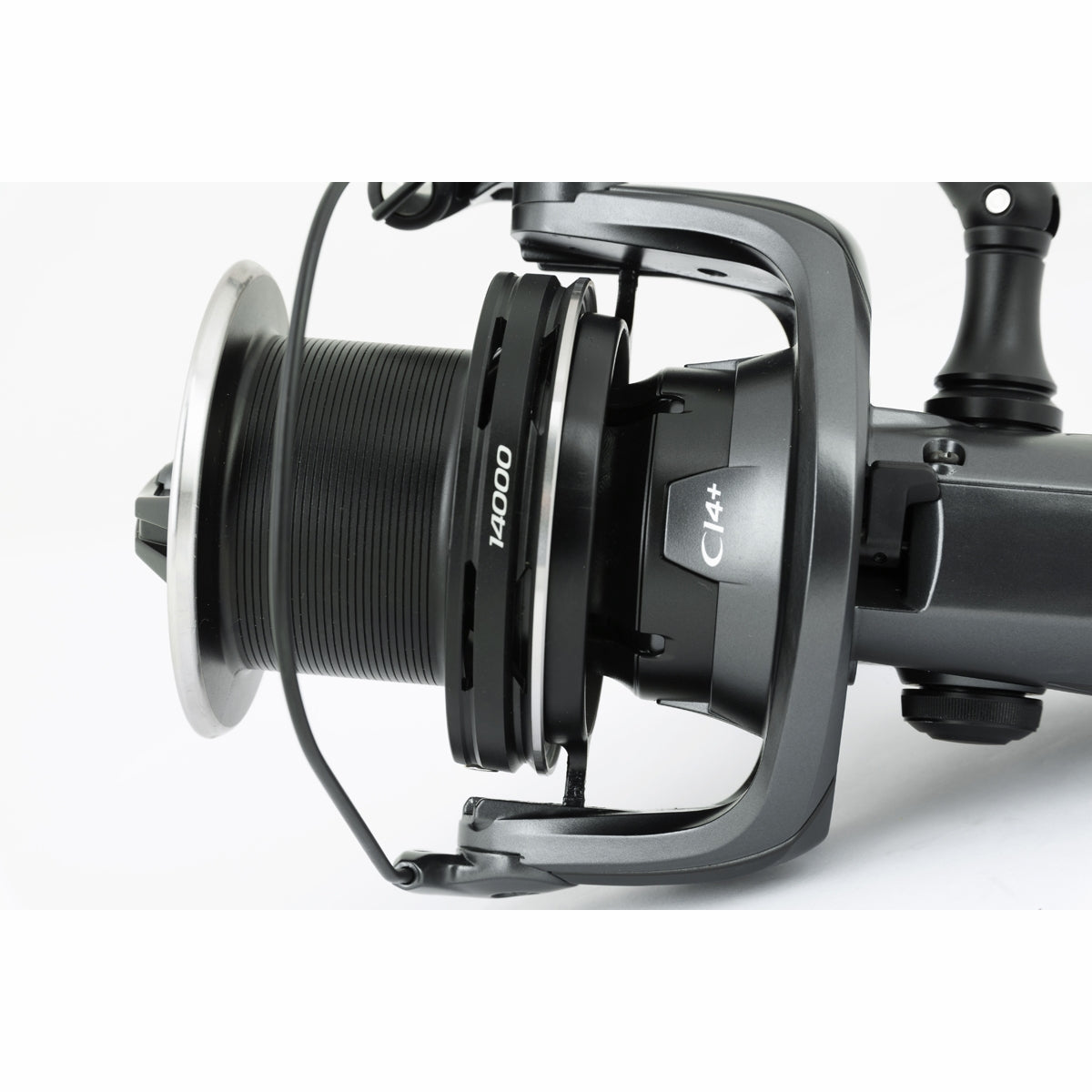 Moulinet débrayable Shimano Baitrunner Ci4+ XT-B Longcast, capacité de ligne 500 mètres en 0,35 mm
