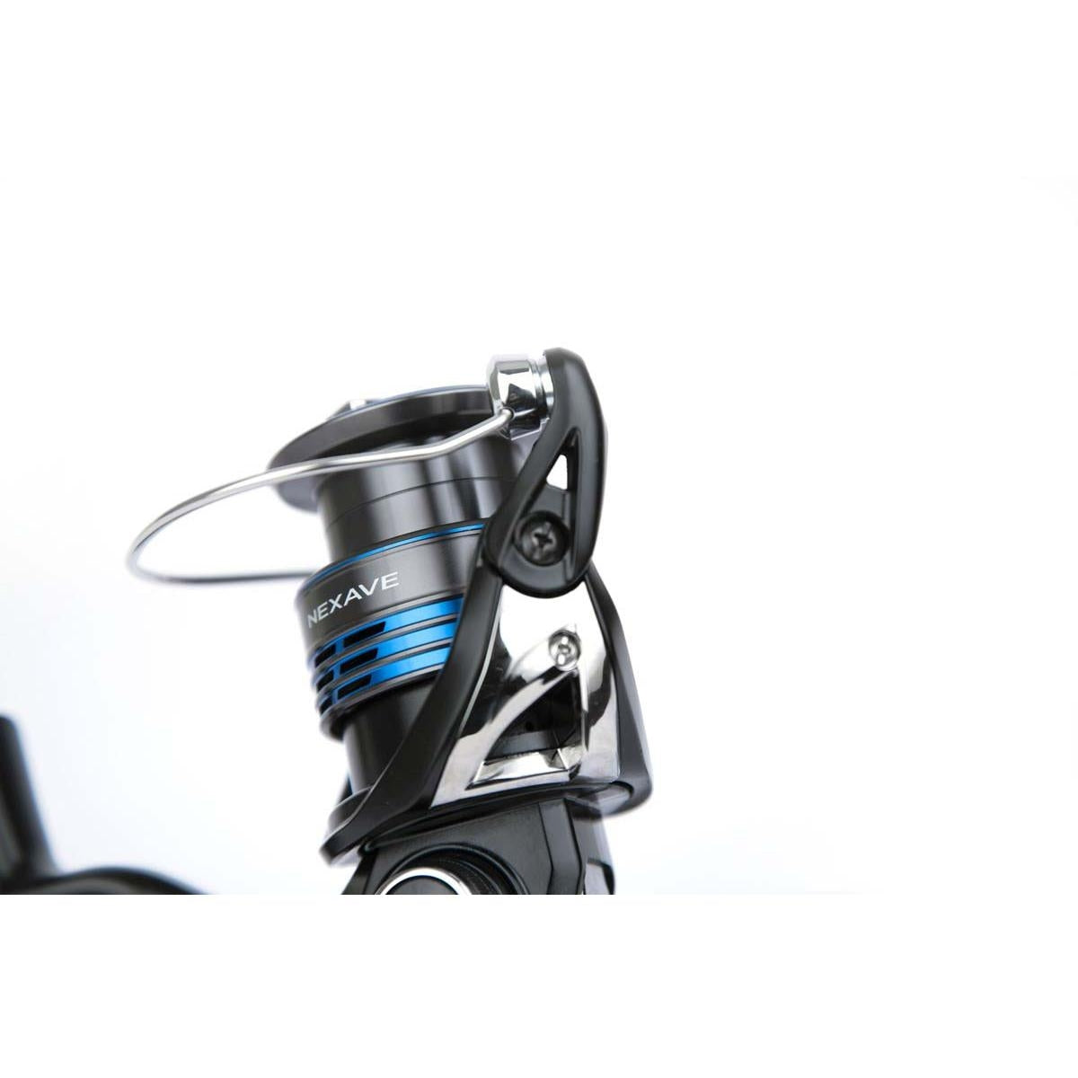 Shimano Nexave 2500 Angelrolle mit Frontbremse 0,25 mm 160 Meter 5,0 : 1 4 Kugellager 5 kg Bremskraft