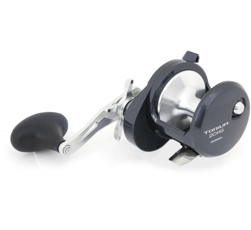 Multirolle Shimano Torium Linkshand 20 AL HG mit Schiebebremse