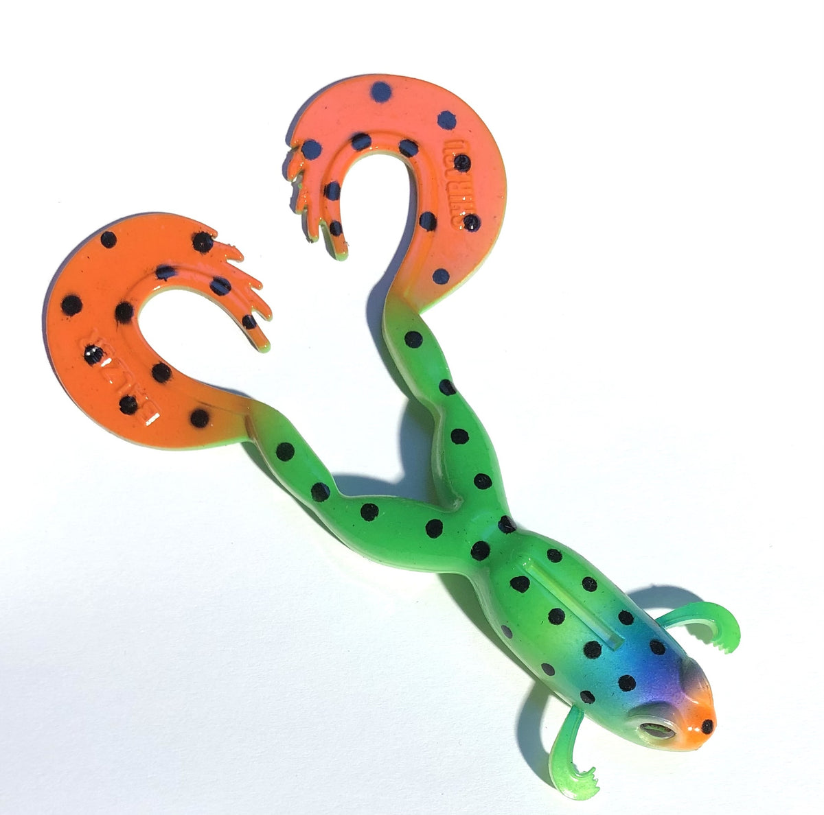 Shirasu Clone Frog Frosch Angelköder 16 cm 33 Gramm Farbe Spicy Rainbow UV