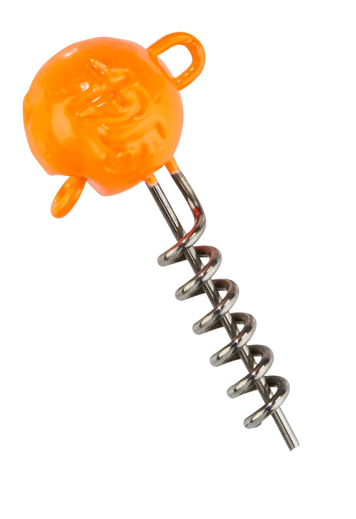Balzer UV-aktive screw in Jigheads orange 10 Gramm 5 Stück