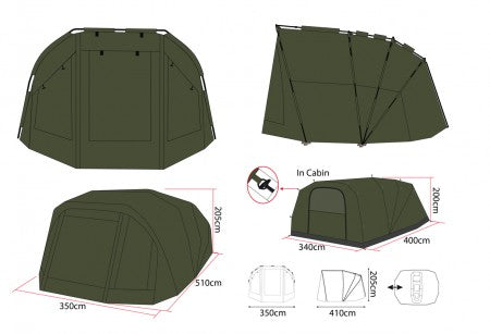 Anaconda Fortress Giant 2 Tent