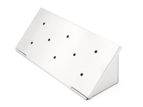 Boîte de fumage pour copeaux de bois en acier inoxydable 22 * 7,5 * 7,5 cm pour tous types de barbecues