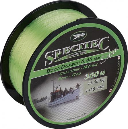 Specitec Zielfisch Schnur Boot / Dorsch Farbe gelb