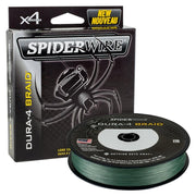 Spiderwire Dura-4 Braid 0,12 mm 10,5 kg 300 Meter geflochtene Angelschnur moos grün für alle Angelarten und Angelsituationen