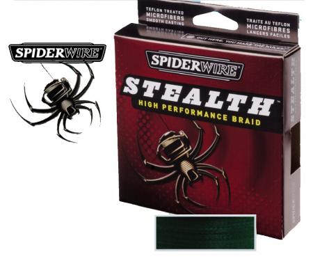 Berkley Spider Wire Stealth Smooth 8 Braid 8fach geflochtene Angelschnur moosgrün Meterware