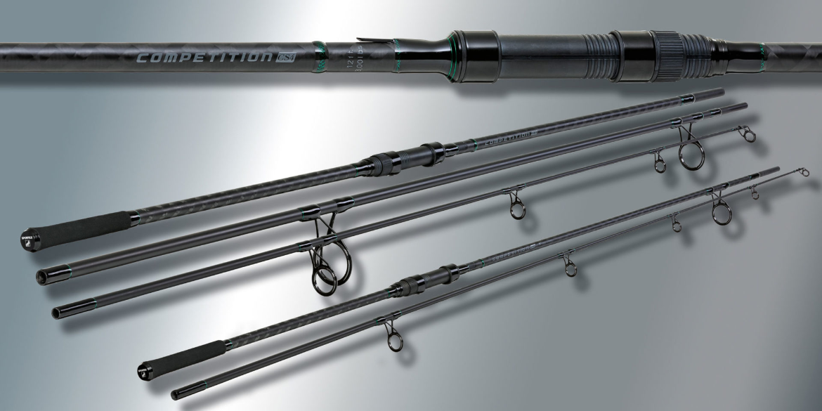 Sportex Competition CS-4 3,65 mètres 12ft 3,25 lb 2 brins 356 grammes 1,88 mètre