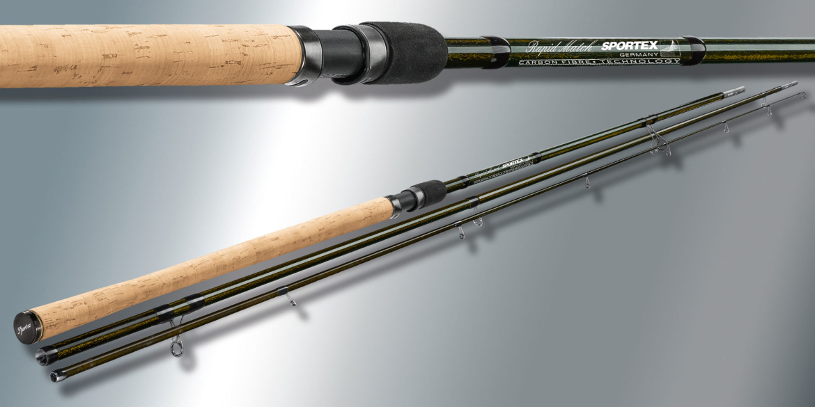 Sportex Rapid Match MR4220 4,2 Meter 8 bis 16 Gramm Wurfgewicht 234 Gramm 12 Ringe