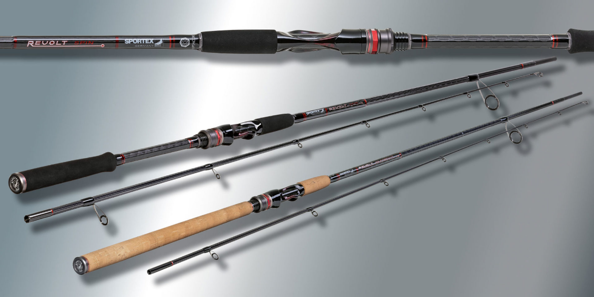 Sportex Revolt Seatrout 2,75 Meter 25 Gramm Wurfgewicht RS2751 2teilig 174 Gramm